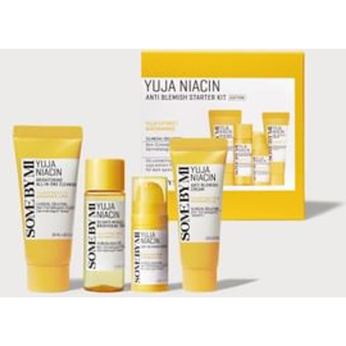 Some By Mi Yuja Niacin Brightening Anti Blemish Starter Kit 10 ml + 30 ml + 30 g + 20 g