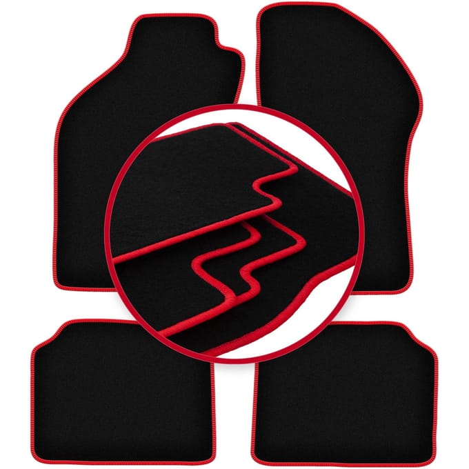 CARLUX-RED automatten voor: Alfa Romeo 146 hatchback (1994-2001)