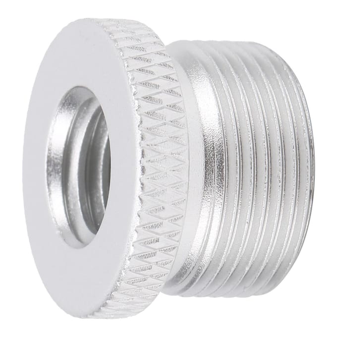 Microfoonstandaard Adapter 3/8 Inch Vrouwelijk naar 5/8 Inch Mannelijk Schroefdraad Adapter voor Microfoonstandaard white