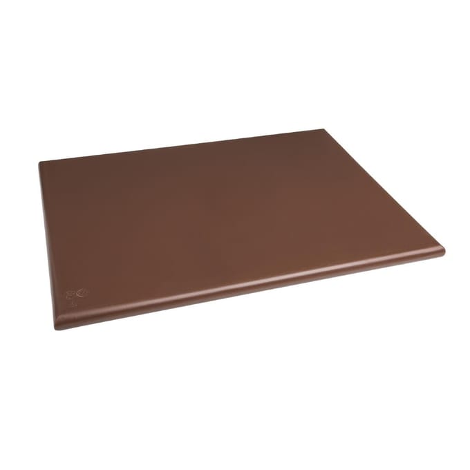 Hygiplas Kleurcode Snijplank Bruin 600x450x25mm J041 - Dikke Plank - Horeca