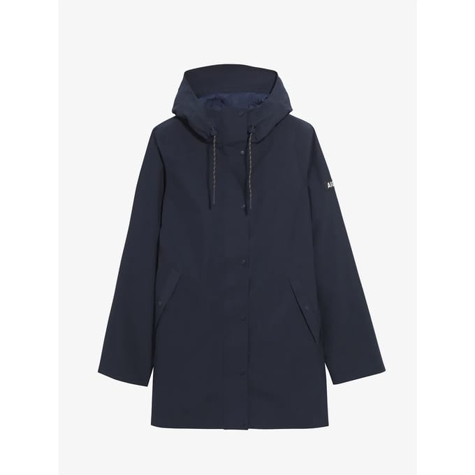 Parka met capuchon voor dames, halflang Aigle Gore-Tex