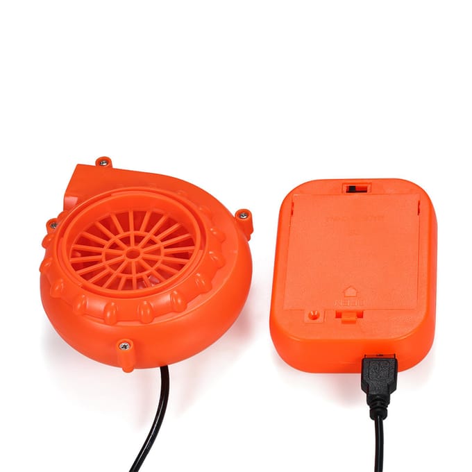 Opblaasbaar Kerst Rendier Kostuum Grappige Kleding Kerst Rendier Kostuum Lucht Opblaaspak Children orange