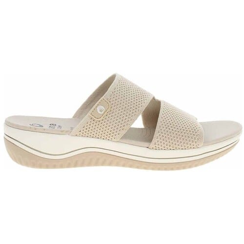 Jana Dames Slipper - 27270-499 Beige - Wijdte H - Maat 37