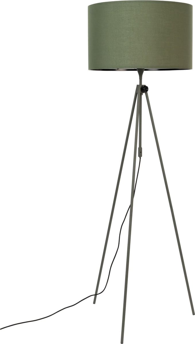 Zuiver Lesley Vloerlamp Met Driepoot Groen