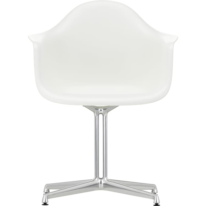 Vitra Eames Plastic Fauteuil DAL - wit