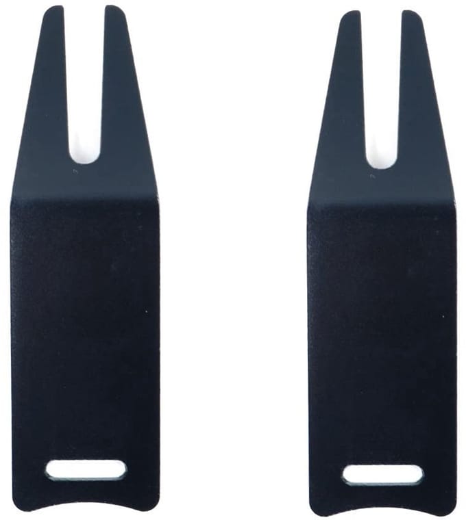 Dailygoods- Divot Reparatiegereedschap 2-pack - Golfbalmarker - Aluminium - Duurzaam - Klassiek Design - 2,5 x 8 cm - Golftool
