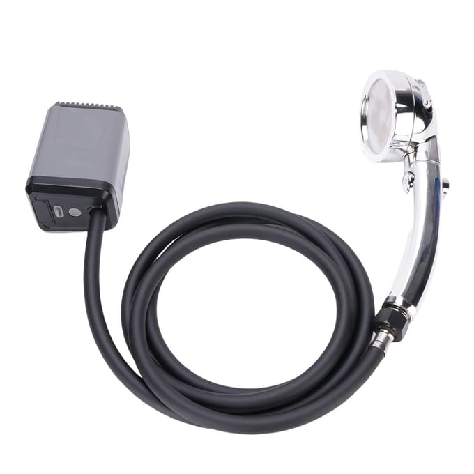 Draagbare Campingdouche Buiten Elektrische Douchepomp USB Oplaadbare Batterijgevoede Douche met black
