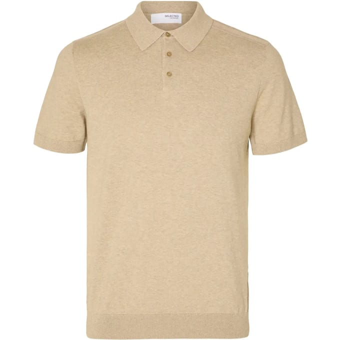 Gebreid poloshirt Selected Berg