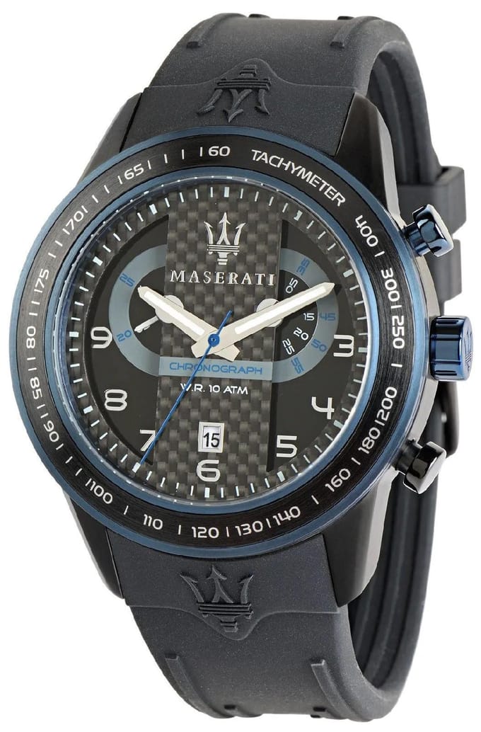 Maserati Corsa R8871610002 Quartz Herenhorloge zwart