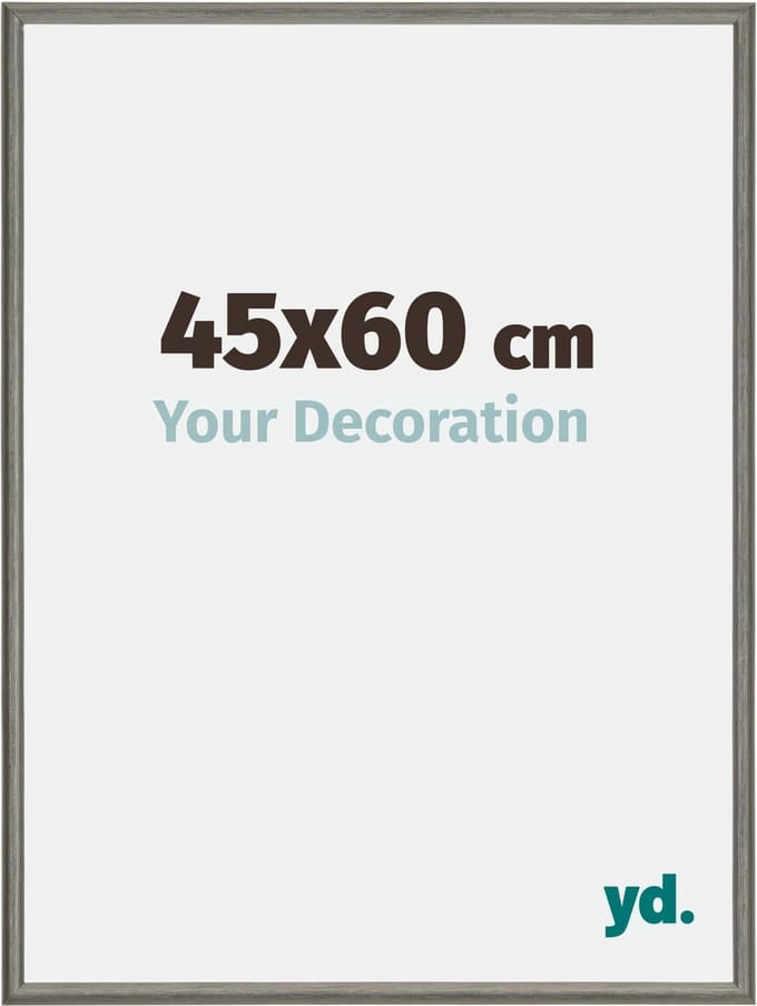 Your Decoration - Fotolijst 45x60 cm - Aluminium - Mercury Structuur - New York