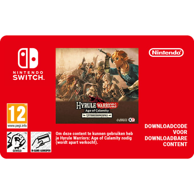 Uitbreidingspas voor Hyrule Warriors: Age of Calamity
