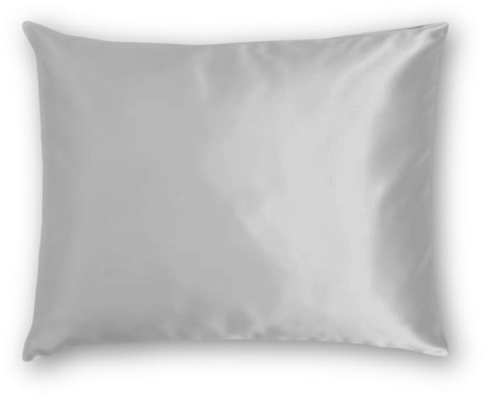 Zijden Kussensloop Midnight Silver - 22MM - Silk Heaven - 60x60cm / Hotelsluiting