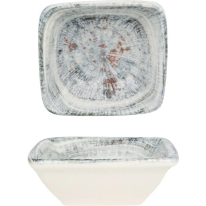Bonna Serveerschaal - Odette - Porselein - 8x8.5 cm - set van 2
