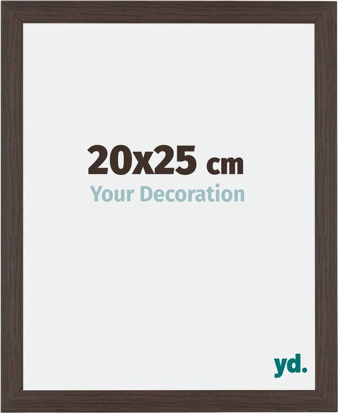 Your Decoration - Fotolijst 20x25 cm - MDF - Eiken Donker - Mura