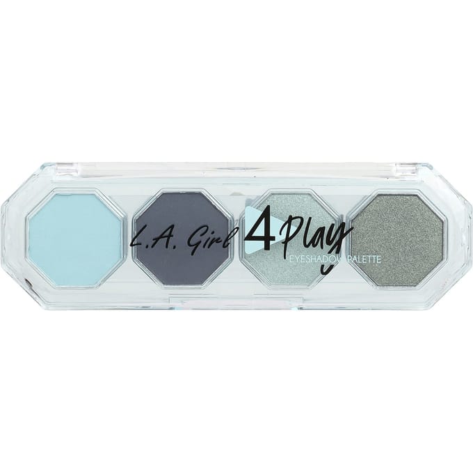 LA. Meisje, 4-Play Oogschaduw Palette, GES231 All Nighter, 3.2g (0,11 oz) white