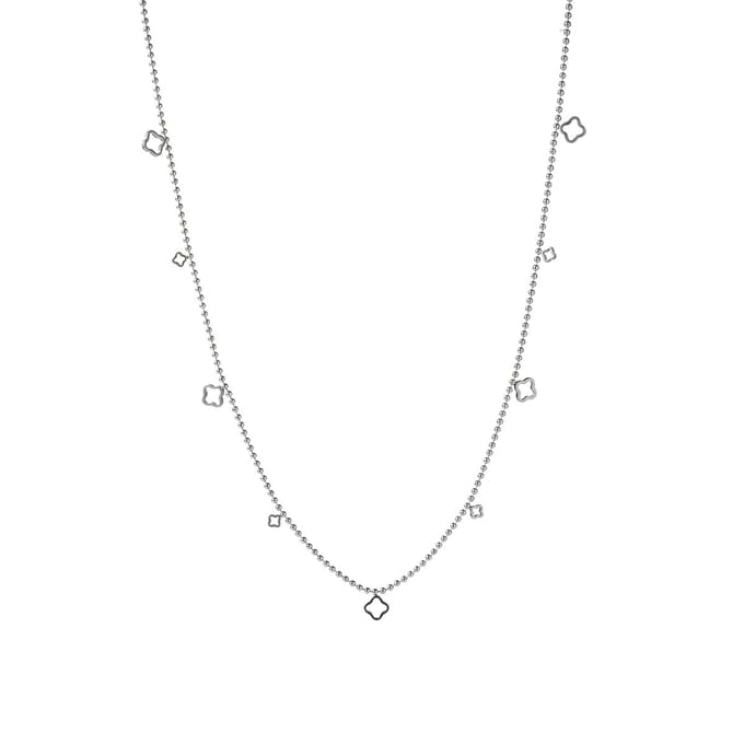Go Dutch Label Collier Tiny Clover Zilver