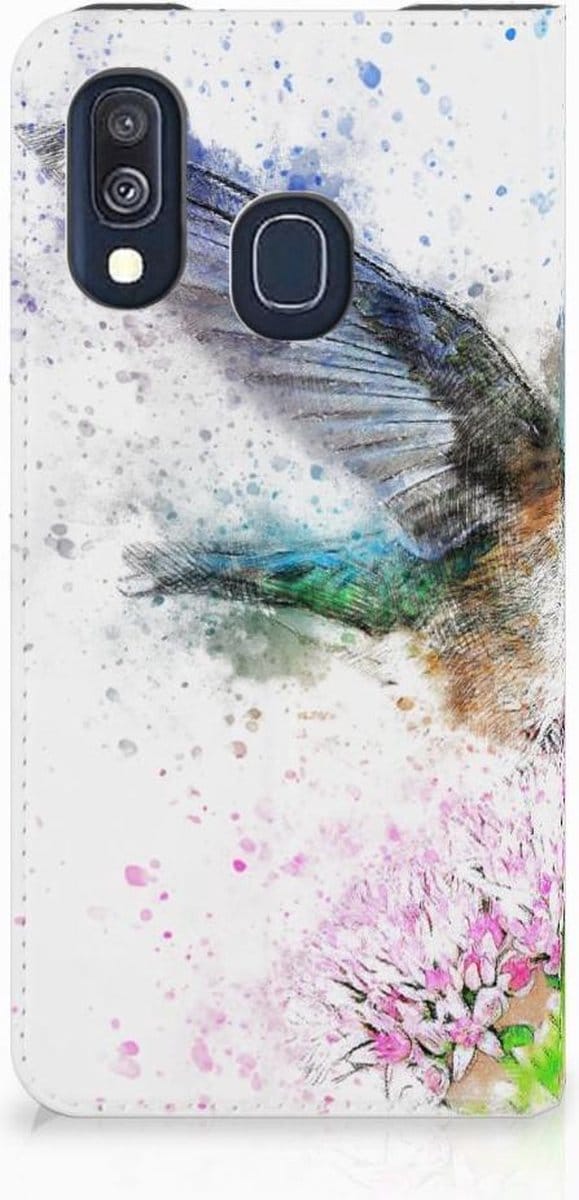 Bookcase Samsung Galaxy A40 Vogel