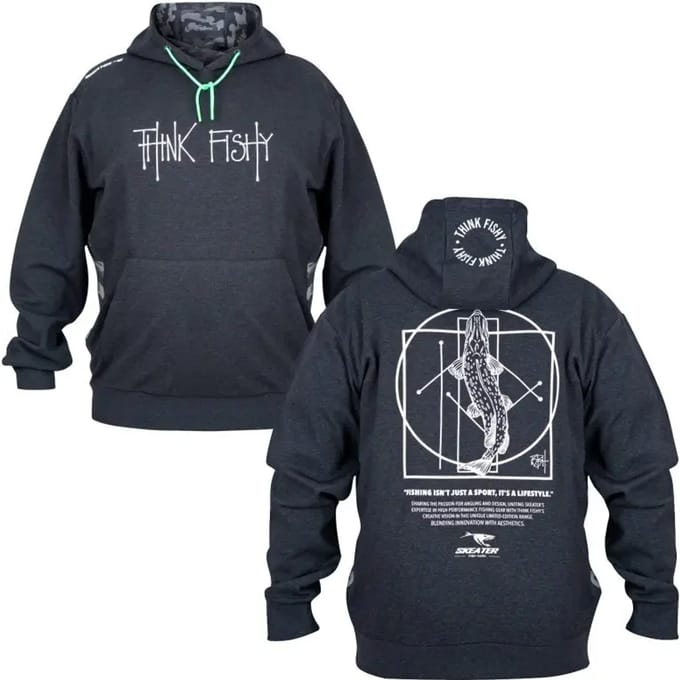Hoodie Skeater Think Fishy