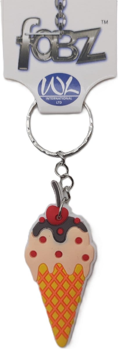 Sleutelhanger Soft IJs Kers | Seaside Snack | Summer Treats
