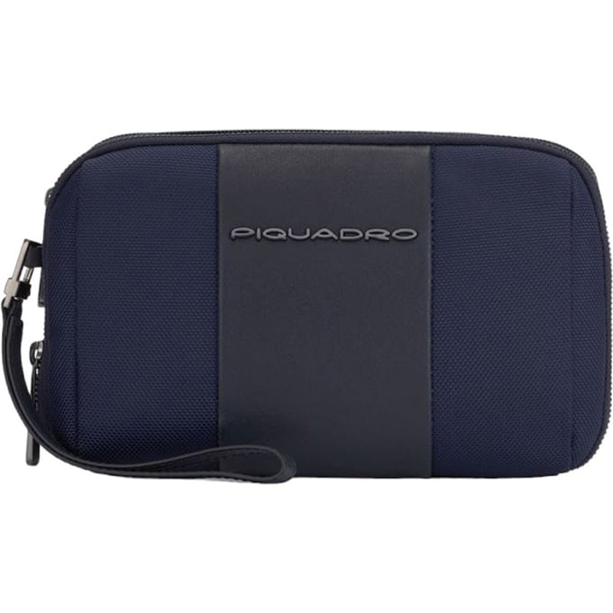 Pouch 2 Mannenspelen Piquadro AC5940BR2R-BLU Blauw