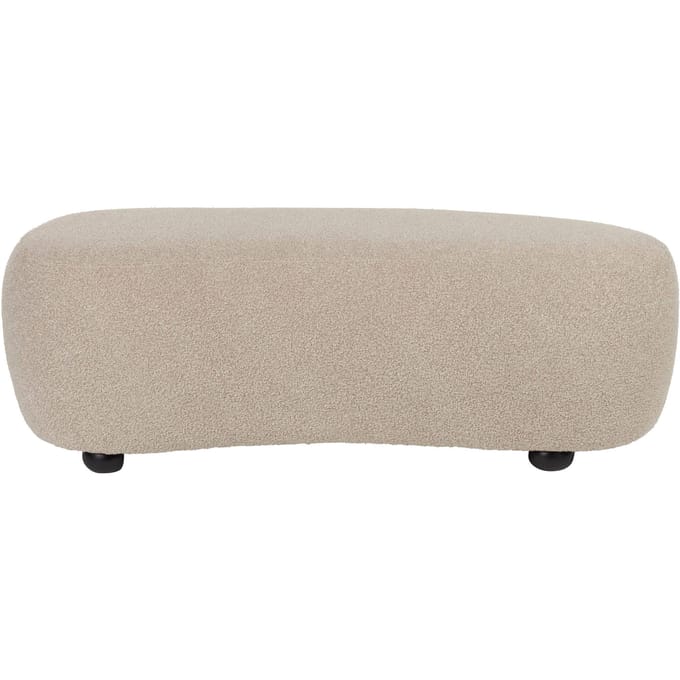 Housecraft Living Noxx Hocker Teddy stof Beige