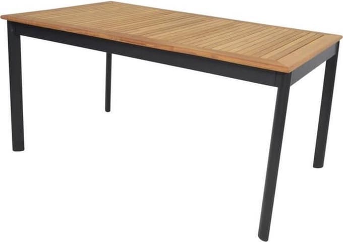 Sunburst - Monza dinertafel - Zwart/Bruin
