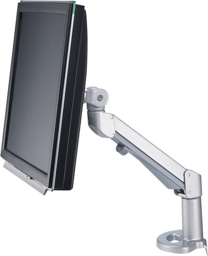Roline premium bureaubeugel voor monitoren tot 27 inch / interactief / zilver