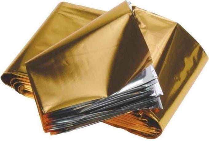 Reddingsdeken Goud/Zilver 210*160
