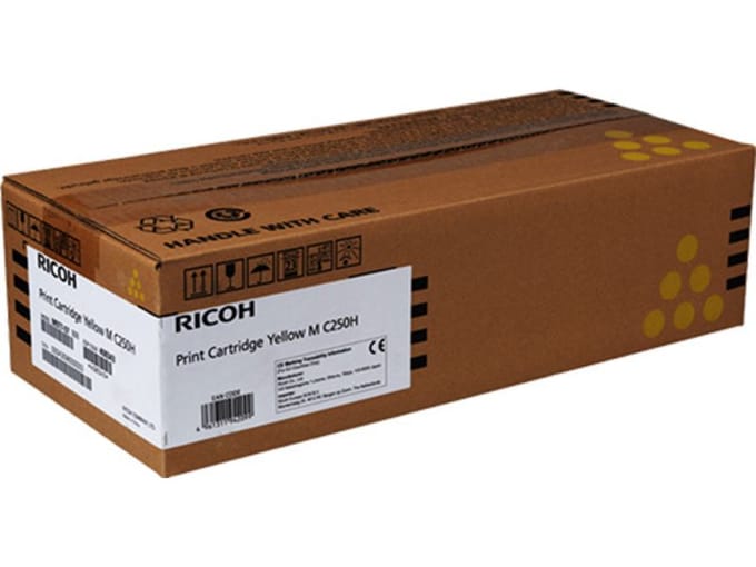Ricoh M C250E - yellow - original - toner cartridge