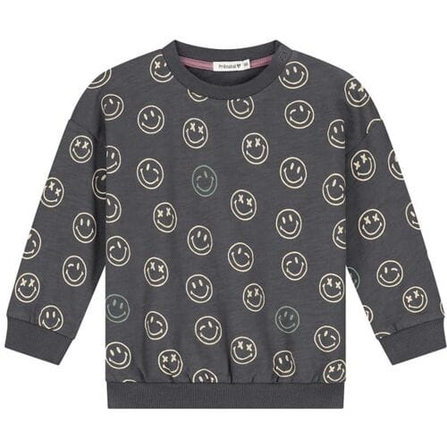 Prénatal baby sweater Darkgrey 62 heren