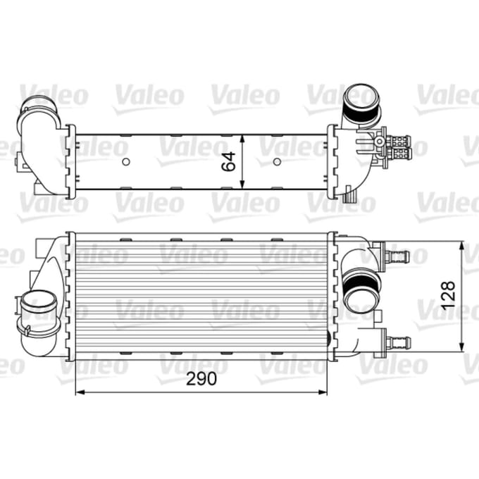 Intercooler VALEO 818585