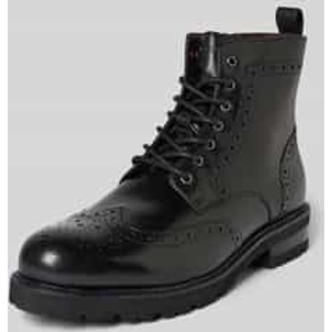 Boots van leer met ritssluiting, model 'Spencer'