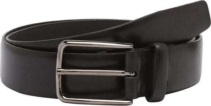 LLOYD Leren Riem Men´s Leather Belt 3.5 W85 Black Zwart
