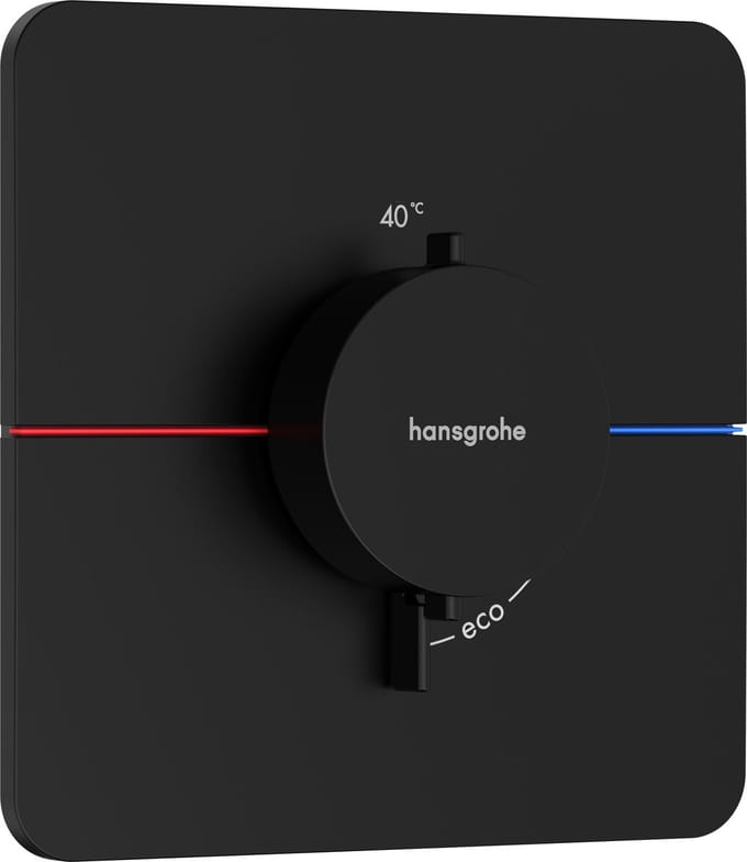 Hansgrohe ShowerSelect Comfort Q Afbouwdeel Inbouwthermostaat Mat Zwart