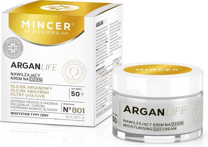 ArganLife vochtinbrengende dagcrème nr.801 50ml