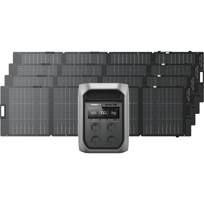 EcoFlow DELTA 3 Max Series Solar Generator (PV220W)