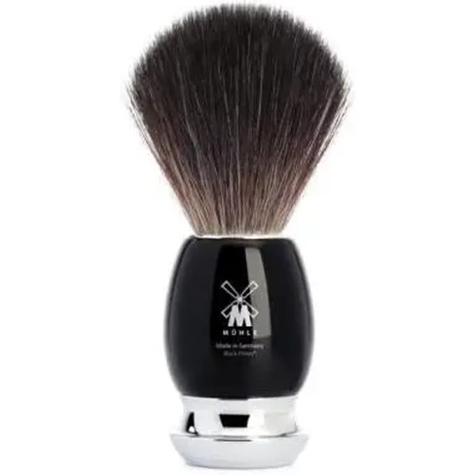 MÜHLE -Scheerkwast -Vivo -Black Resin (M)
