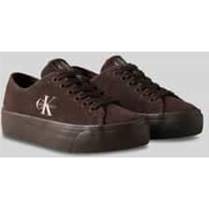 Sneakers met logodetails