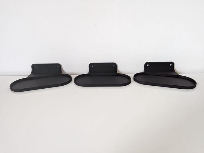 Muurbeugel Google Nest Hub - Wandhouder Speaker - Ruimte Besparen - Strak Design - 15° Rechts - Zwart