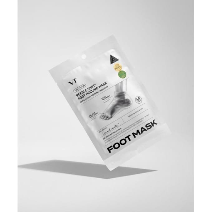 Vt Cosmetics [3 stuks] Vt Riddleshot Voet Peeling Masker NONE white