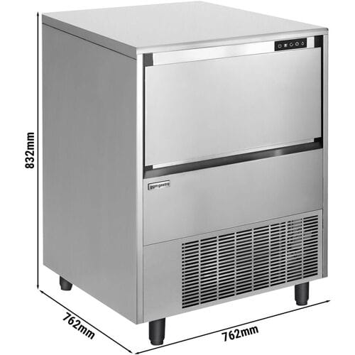 GGM Gastro Eiswürfelbereiter - Würfel - 155 kg/24 h