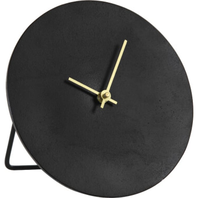Light & Living Klok Licola - Zwart - Ø20 cm