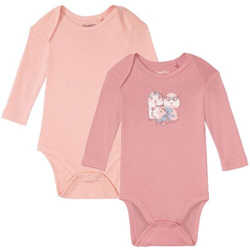 LUPILU Baby meisjes rompertjes (Lichtroze/roze, 62-68)