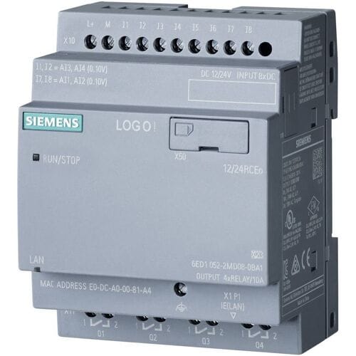 Siemens 6ED1052-2MD08-0BA2 PLC-aansturingsmodule 12 V/DC, 24 V/DC
