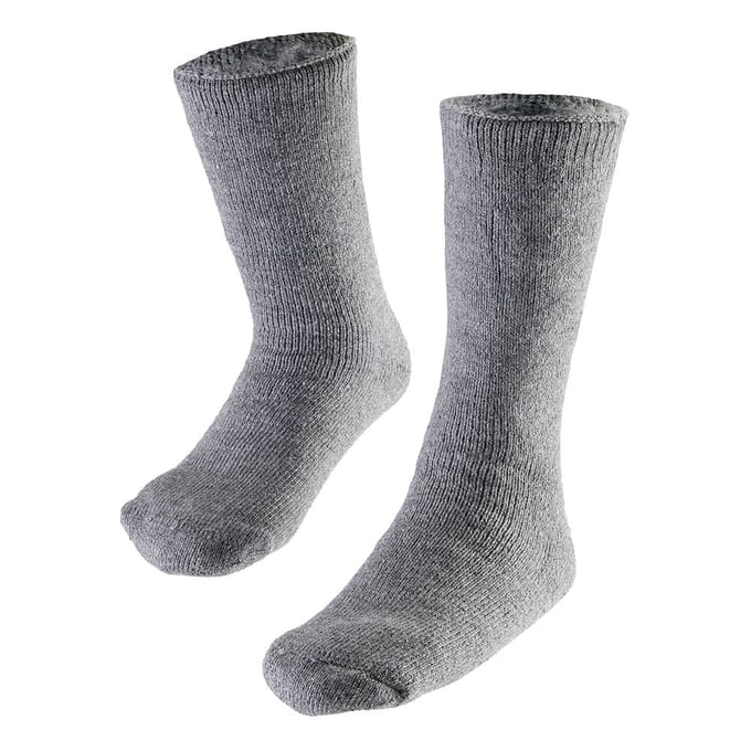 Heatkeeper - Thermo sokken heren - 41/46 - Medium Grijs - 1-Paar - Thermo sokken man
