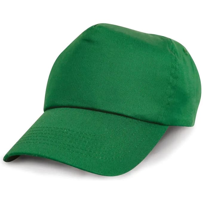 Result Junior Cotton Cap RH05J - Kelly Green - One size