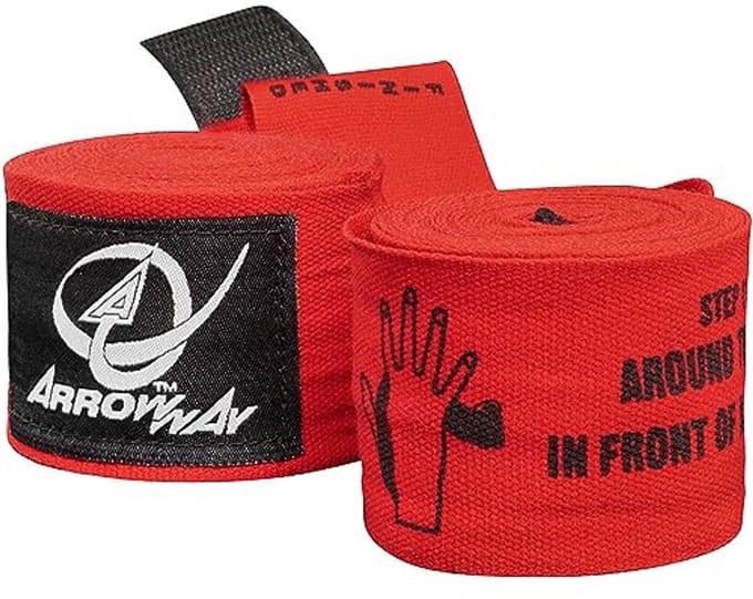 Instructie Handbandages voor Boks en MMA - 142" Elastische Wraps met Stapsgewijze Instructies