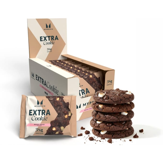 Protein Cookie - 12 x 75g - Nieuw - Rocky Road