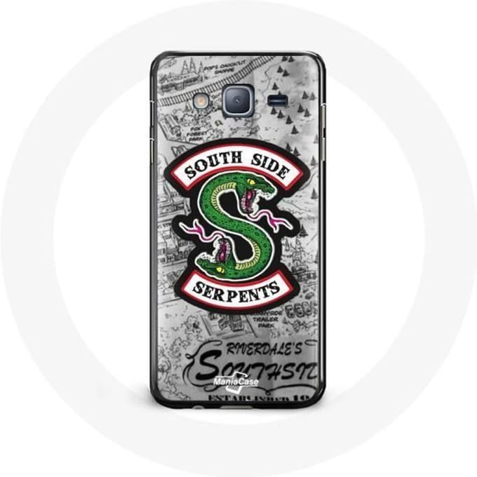Coque pour Samsung Galaxy j3 2016 Riverdale south side serpents logo
