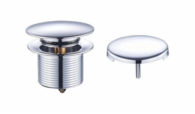 DutchLine - Afvoerplug Met Overloop Voor Bad – Chroom